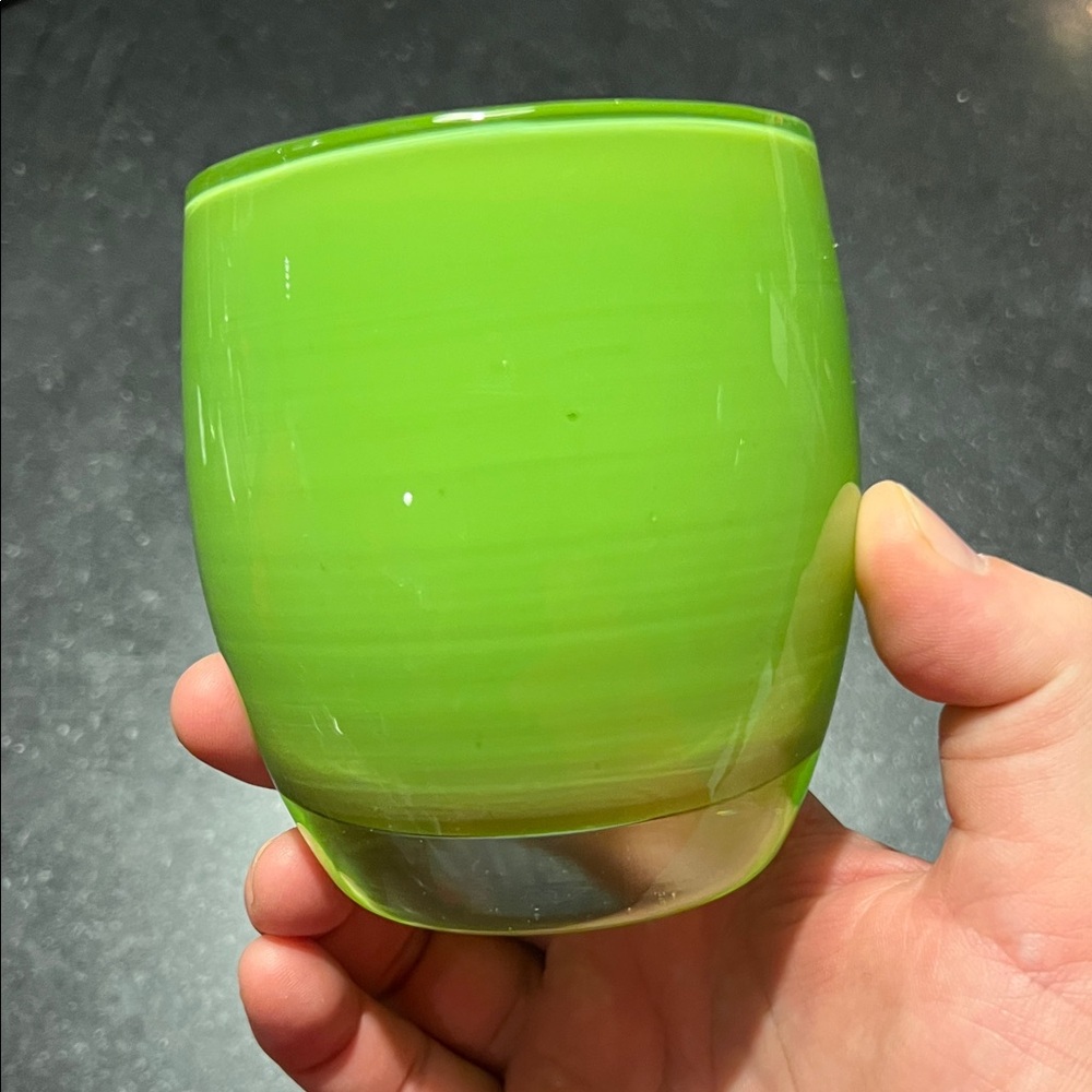 Vibrant Green Glassybaby